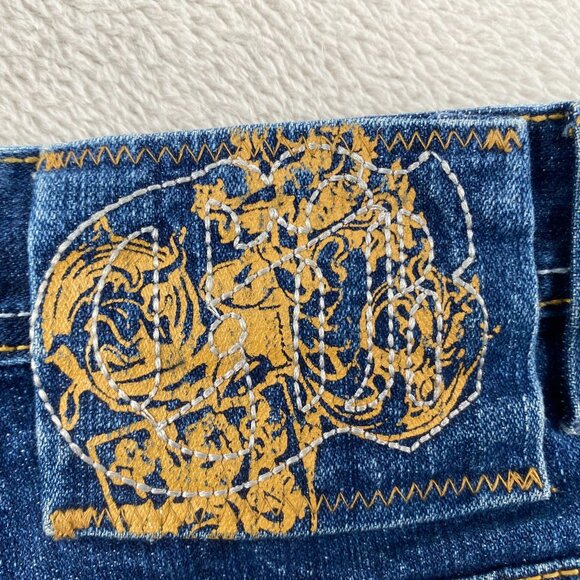GB Design Lab Woman's Jeans 40x32 With Embroidered Back Pockets & Unique Stitche - Picture 3 of 16